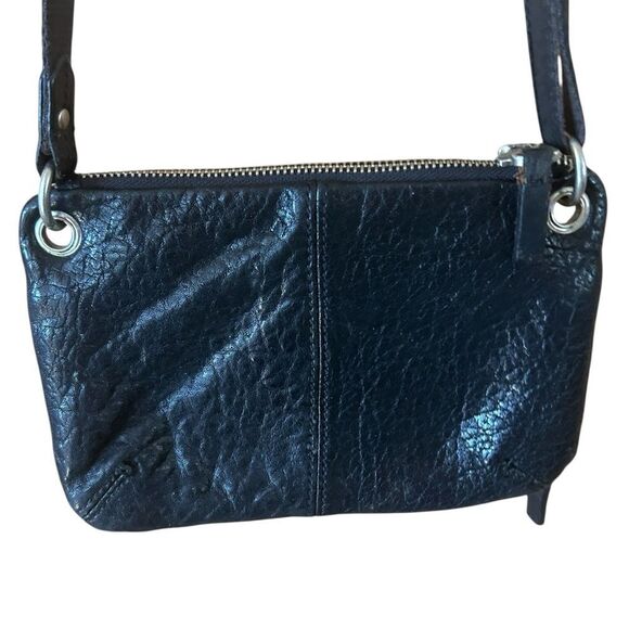 Fossil Black Crossbody Leather Wallet 1954 Long Live Vintage Travel - Picture 3 of 7